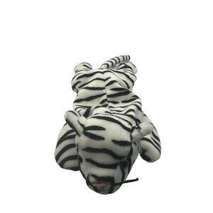 Ty Beanie Baby Blizzard The White Tiger Plush Toy